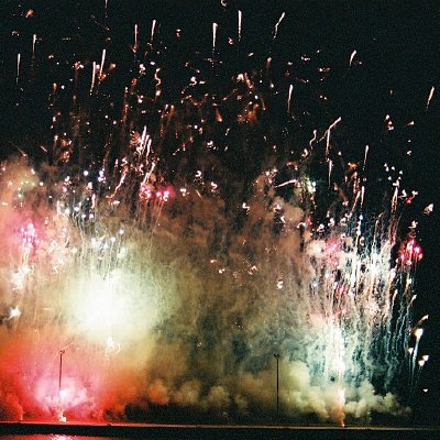 Shopko Fireworks with Dad